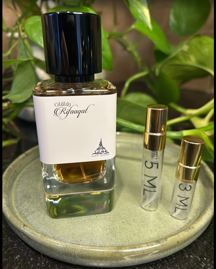 Paris Corner Rifaaqat | 2ml / 3ml / 5ml | Fragrance Decants | Samples | Travel Size
